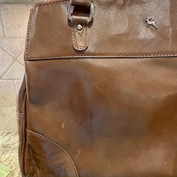 Beautiful Ashwood leather Dark brown tote with adjustable crossbody strap - Picture 3 of 7